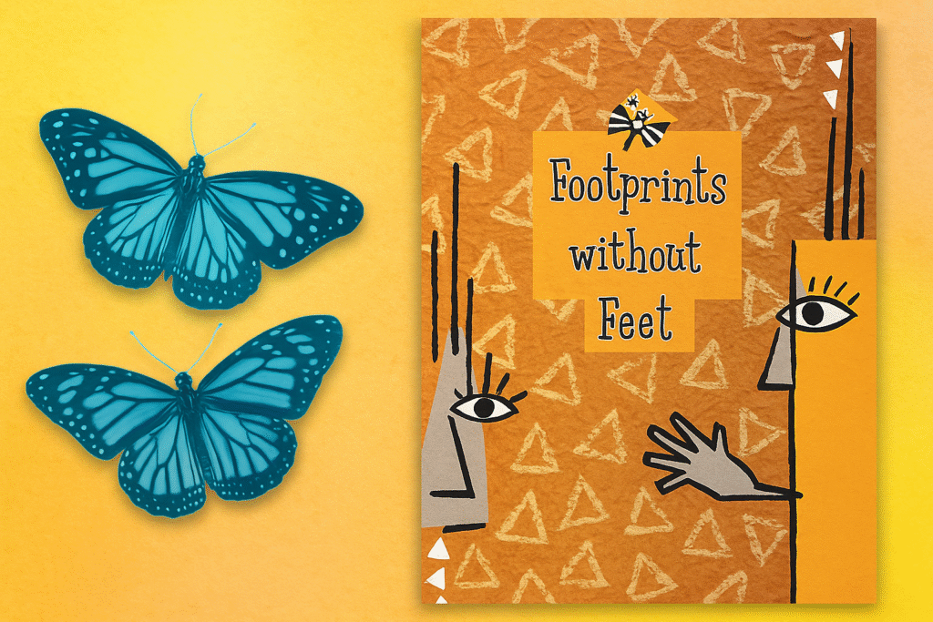 Combined thumbnail showing NCERT Class 10 Footprints Without Feet Chapter 6 “The Making of a Scientist” cover and illustration.