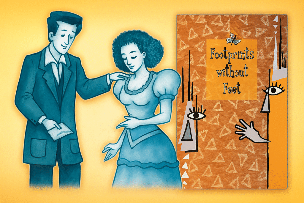 Class 10 CBSE Footprints Without Feet Chapter 7 'The Necklace' — NCERT cover and lesson illustration