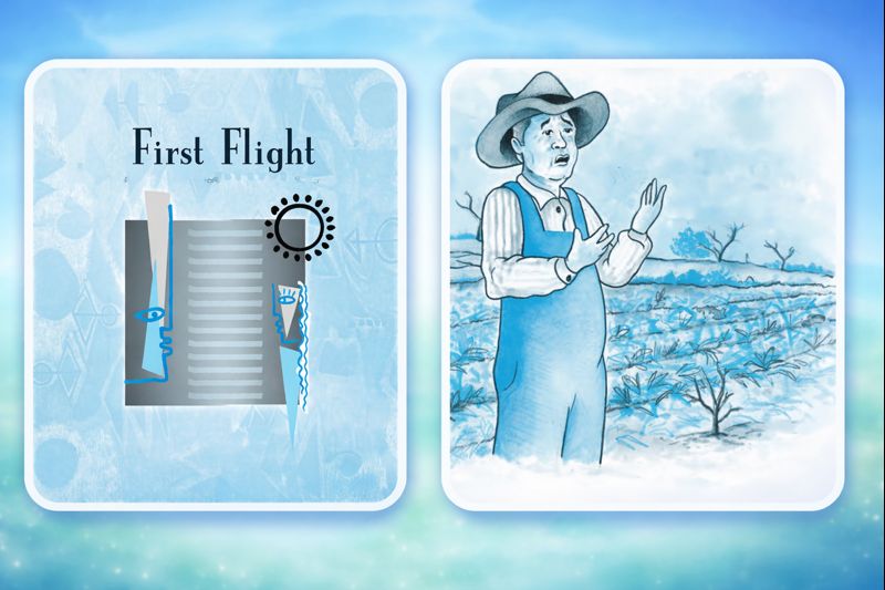 Class 10 CBSE First Flight Chapter 1 A Letter to God NCERT book cover and lesson illustration thumbnail